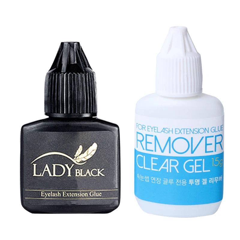 5ml Black Strong Lady Black Glue and 15g Gel Remover for Eyelash Extension Use Only Imported from Korea
5ml Black Strong Lady Black Glue and 15g Gel Remover for Eyelash Extension Use Only Imported from Korea