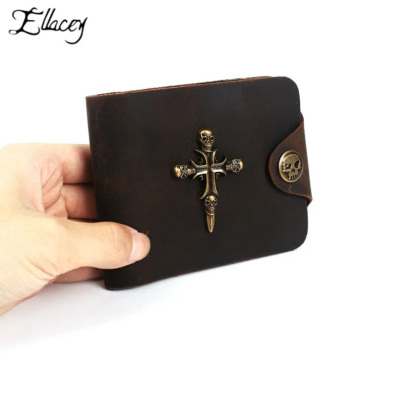 Gothic Multi-function Men's Wallet Cow Leather Ghost Cross Wallet Punk Style Skull Wallet Bag Iron Genuine Leather Coin Purse
Gothic Multi-function Men's Wallet Cow Leather Ghost Cross Wallet Punk Style Skull Wallet Bag Iron Genuine Leather Coin Purse