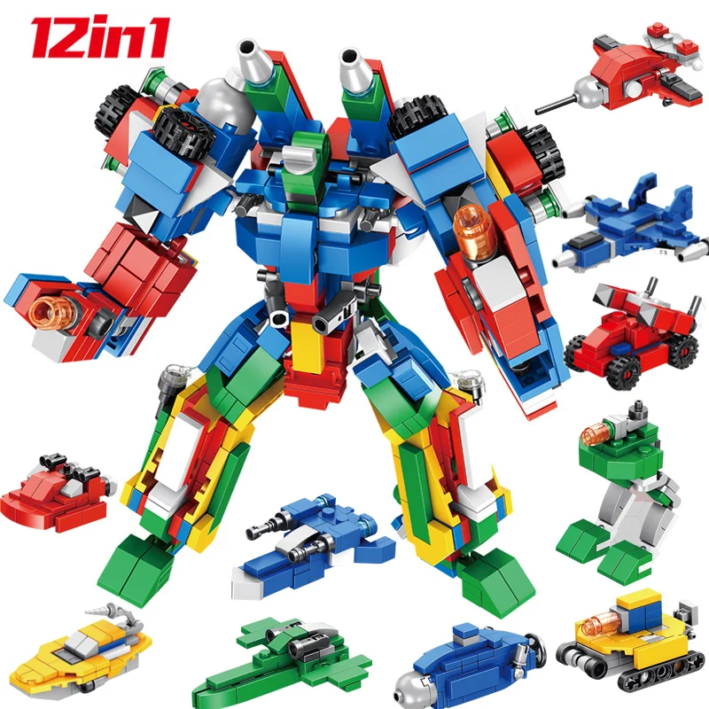 12 In1 digital deformation robot DIY Building Blocks Assembly Robot car airplane Transformation Math ABS Boy Educational Toys
12 In1 digital deformation robot DIY Building Blocks Assembly Robot car airplane Transformation Math ABS Boy Educational Toys