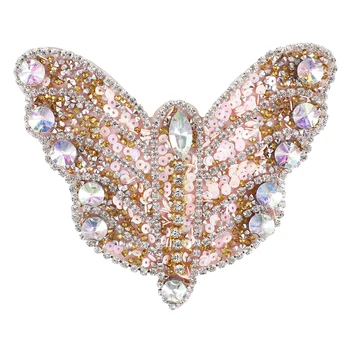 10pieces Handmade Beaded Sequin Diamond Motifs Butterfly Patches Applique for Shoes Bags Sewing Apparel Accessories TH1026
10pieces Handmade Beaded Sequin Diamond Motifs Butterfly Patches Applique for Shoes Bags Sewing Apparel Accessories TH1026