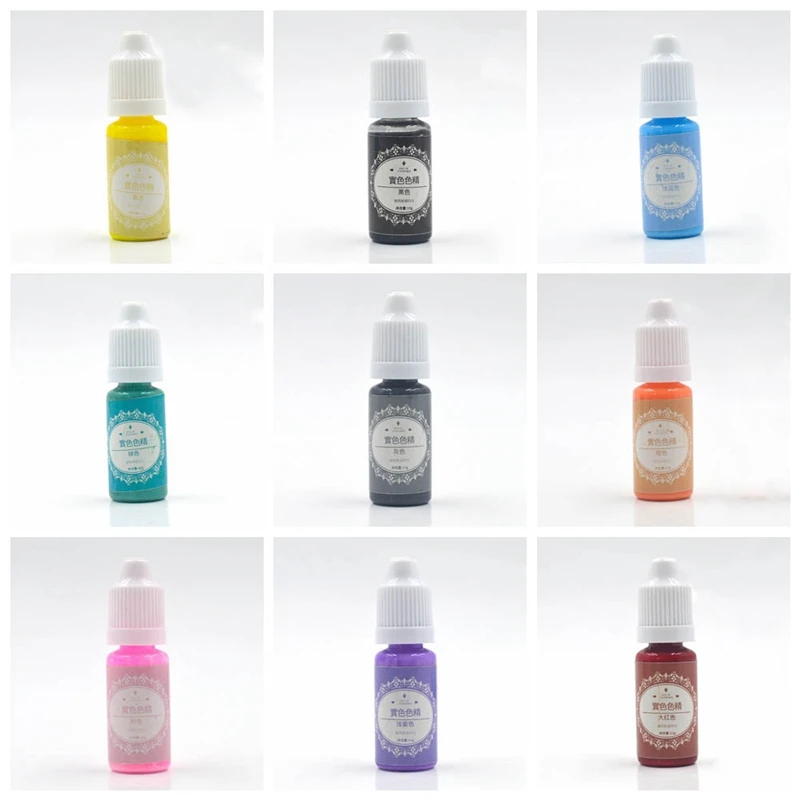 1 Bottle 10 Colors Liquid Pearl Resin Pigment Dye UV Resin Epoxy Resin DIY Making Crafts Jewelry AccessoriesDropshipping
1 Bottle 10 Colors Liquid Pearl Resin Pigment Dye UV Resin Epoxy Resin DIY Making Crafts Jewelry AccessoriesDropshipping