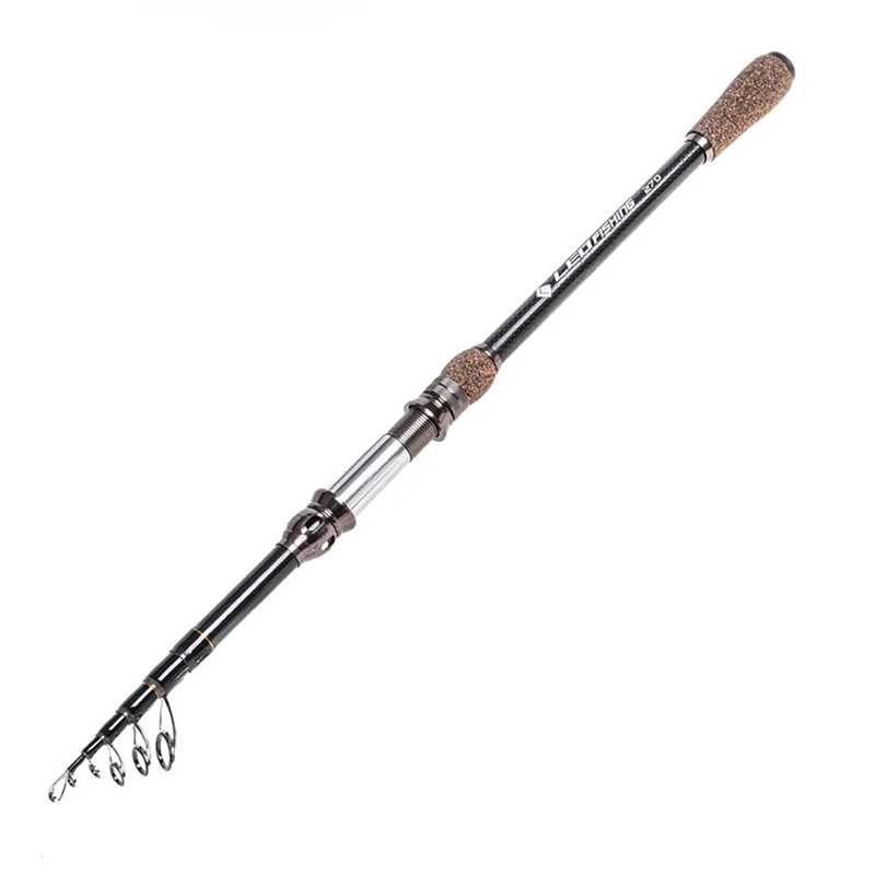TOP!-LEO Travel Telescopic Fishing Rod Superhard 2.4M Carbon Fiber Sea Fishing Rod Portable Ultralight Lure Fishing Rod
TOP!-LEO Travel Telescopic Fishing Rod Superhard 2.4M Carbon Fiber Sea Fishing Rod Portable Ultralight Lure Fishing Rod