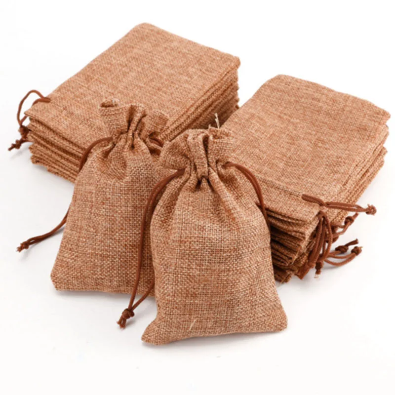 Portable Drawstring Bags Girls Men Women Travel Storage Wedding Burlap Jute Gift Shopping Bag Coin Purse Christmas Gift Pouch
Portable Drawstring Bags Girls Men Women Travel Storage Wedding Burlap Jute Gift Shopping Bag Coin Purse Christmas Gift Pouch