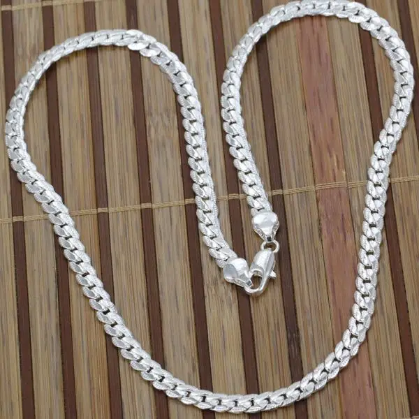 N130 free shipping wholesale Silver plated necklace,silver fashion jewelry 5mm Necklace /cjzalbgats
N130 free shipping wholesale Silver plated necklace,silver fashion jewelry 5mm Necklace /cjzalbgats