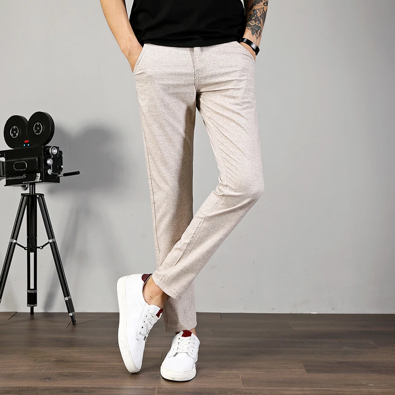 2019 New Fashion Men's Summer Spring Suit Pants Natural Thin business Trousers 3Colors Regular Man's Lightweight casual Pants
2019 New Fashion Men's Summer Spring Suit Pants Natural Thin business Trousers 3Colors Regular Man's Lightweight casual Pants