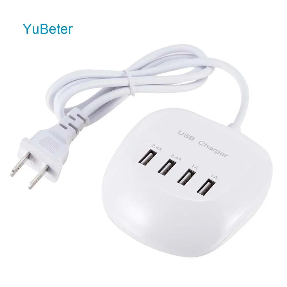 YuBeter 4 Ports USB Charger Adapter AC100~240V to DC 5V Fast Charge Power Strip Adapter for Apple Xiaomi HTC Smartphone Tablets
YuBeter 4 Ports USB Charger Adapter AC100~240V to DC 5V Fast Charge Power Strip Adapter for Apple Xiaomi HTC Smartphone Tablets