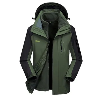 Autumn Winter 2PCS/Set Windbreaker Men Hooded Jacket Thick Warm Fleece Soft Liner Windproof Waterproof Coat Loose Parka Clothes
Autumn Winter 2PCS/Set Windbreaker Men Hooded Jacket Thick Warm Fleece Soft Liner Windproof Waterproof Coat Loose Parka Clothes