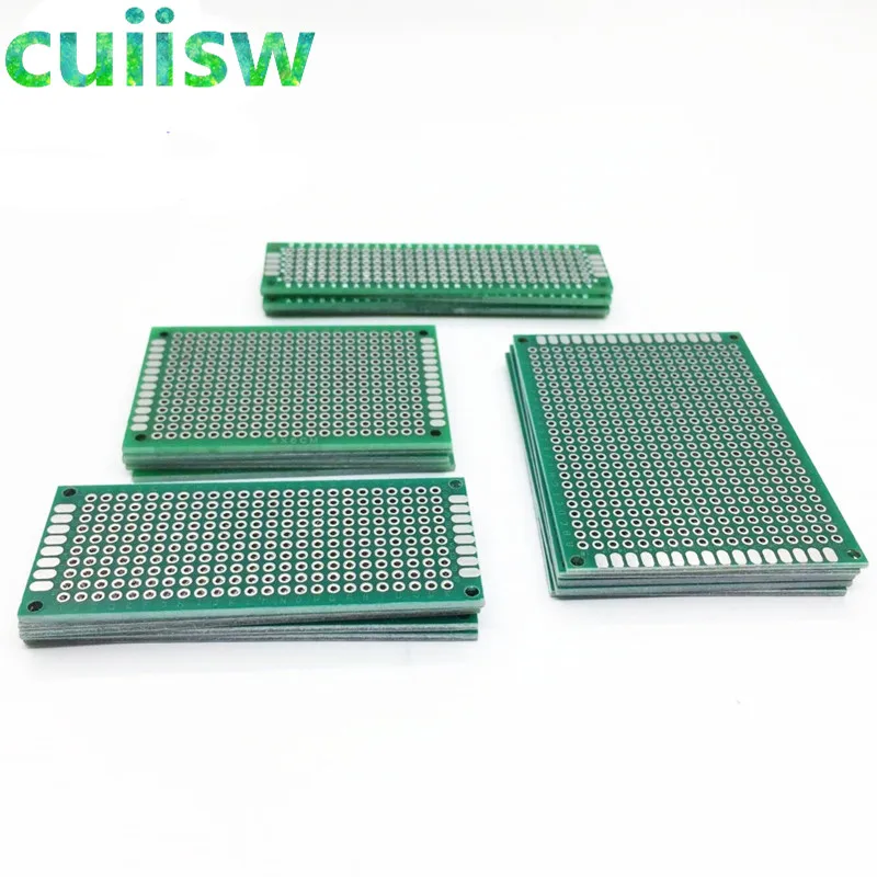 20PCS/LOT 5x7 4x6 3x7 2x8 CM Double Side Copper Prototype PCB Universal Board Experimental Development Plate For arduino
20PCS/LOT 5x7 4x6 3x7 2x8 CM Double Side Copper Prototype PCB Universal Board Experimental Development Plate For arduino