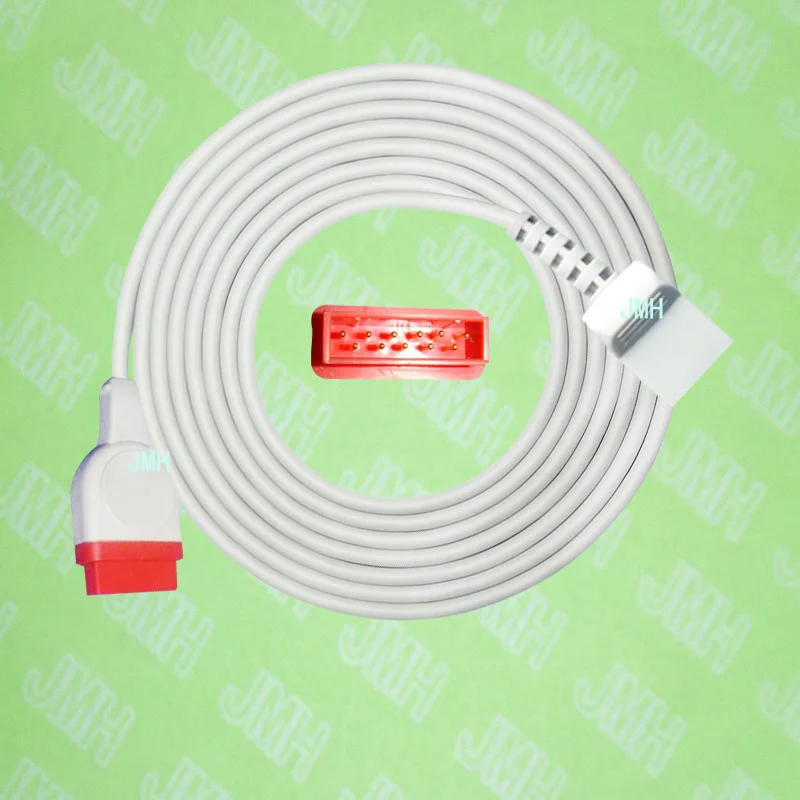 Compatible with GE Solar,Dash,Easgle and Tram,the Utah IBP transducer Adapter cable,11pin to 4pin.
Compatible with GE Solar,Dash,Easgle and Tram,the Utah IBP transducer Adapter cable,11pin to 4pin.