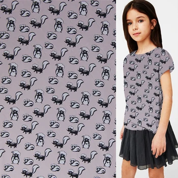 Squirrel print 100% silk Crepe DE chine fabric animal design 138cm width,SCDC781
Squirrel print 100% silk Crepe DE chine fabric animal design 138cm width,SCDC781