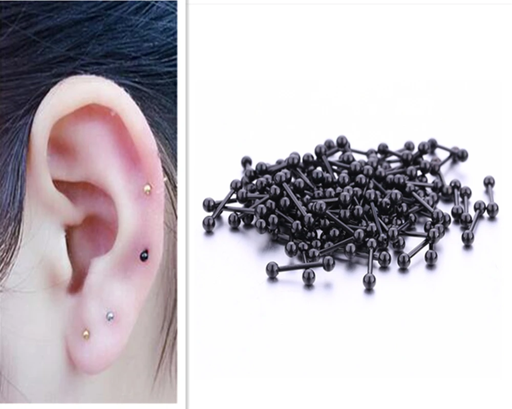 50PCS/PACK mini earrings cute two balls small ear stud stainless steel woman man fashion body piercing jewelry
50PCS/PACK mini earrings cute two balls small ear stud stainless steel woman man fashion body piercing jewelry