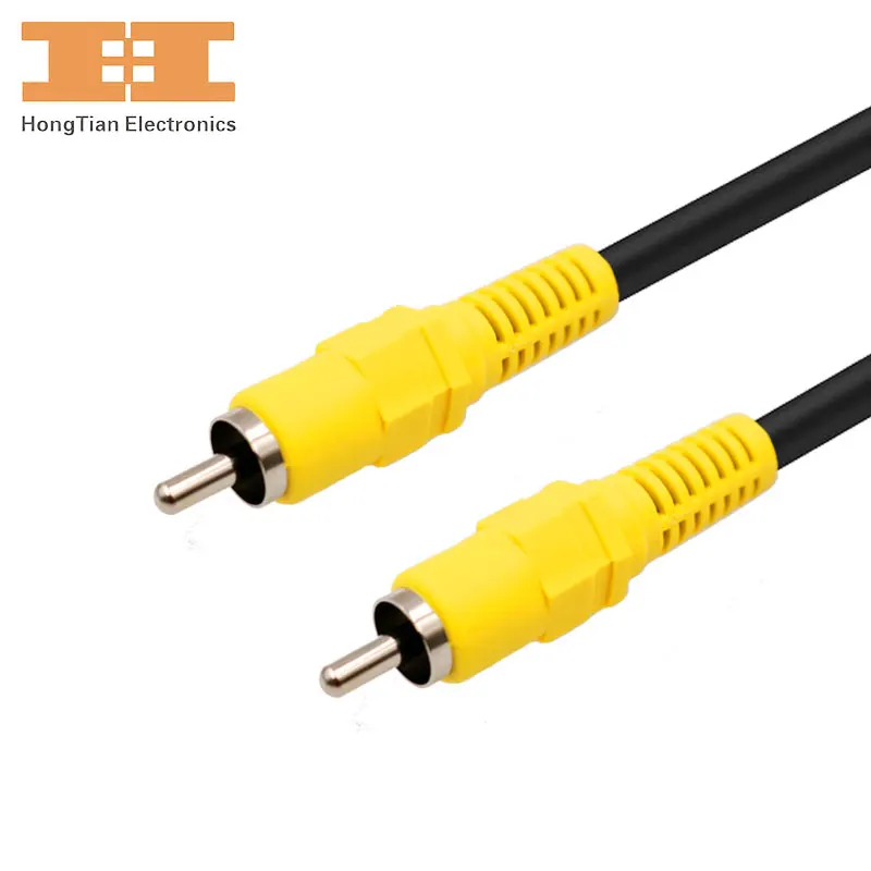 RCA to RCA audio Cable Male to Male 1m RCA Video Cable Metal Type Coaxial Cable For TV Amplifier DVD
RCA to RCA audio Cable Male to Male 1m RCA Video Cable Metal Type Coaxial Cable For TV Amplifier DVD