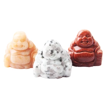 2018 1.5 inch rose quartz crystal Natural Stone Carved Buddha Maitreya Figurine Chakra Healing Quartz Reiki
2018 1.5 inch rose quartz crystal Natural Stone Carved Buddha Maitreya Figurine Chakra Healing Quartz Reiki