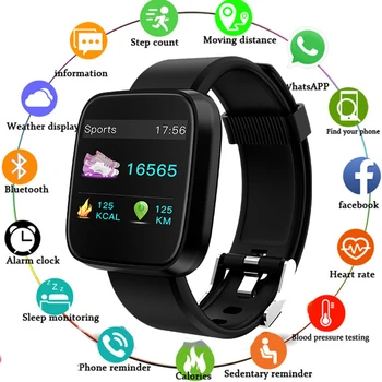 1.3" Color Screen Fitness Tracker USB Charging Heart Rate Monitor Spo2 Blood Pressure Call Message Reminder Smart Bracelet
1.3" Color Screen Fitness Tracker USB Charging Heart Rate Monitor Spo2 Blood Pressure Call Message Reminder Smart Bracelet