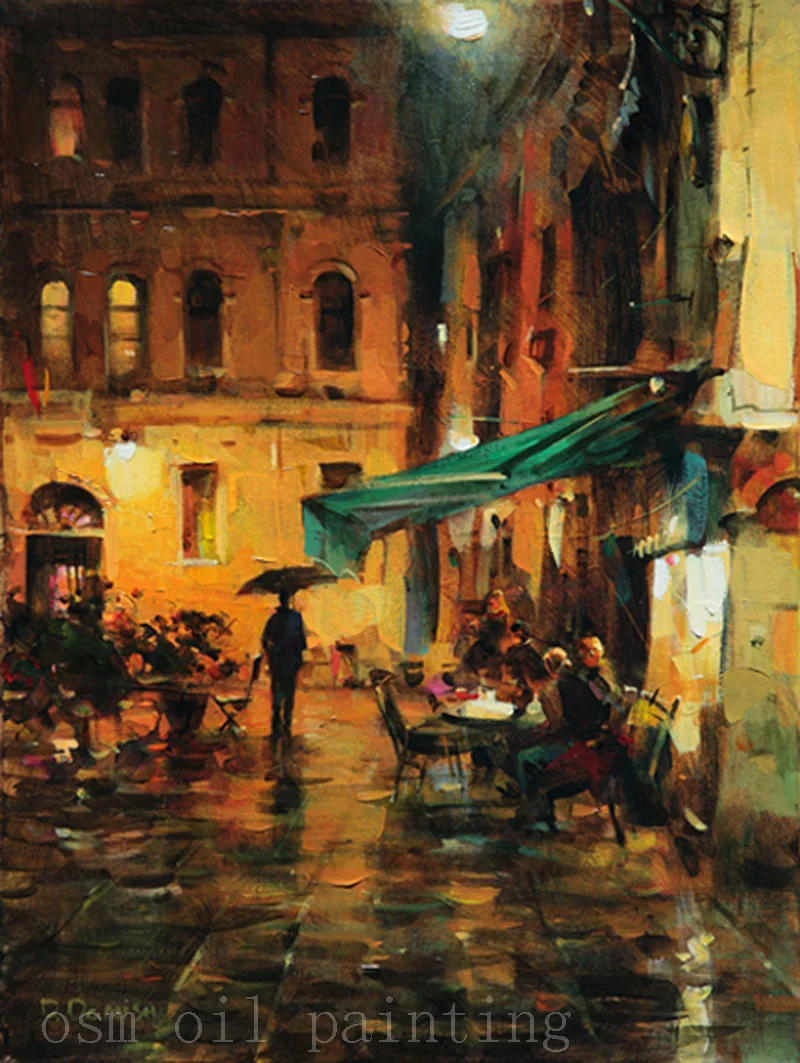 Handmade Modern Abstract Rainy Day Streets Oil Painting Danishes and Watercolors Home Decorative Calligraphy Knife Canvas Paints
Handmade Modern Abstract Rainy Day Streets Oil Painting Danishes and Watercolors Home Decorative Calligraphy Knife Canvas Paints