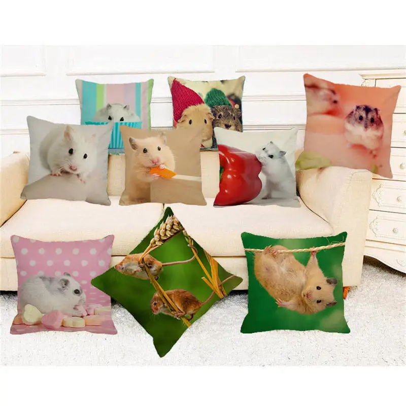 XUNYU Funny Animals Little Mouse Cushion Cover Throw Pillow Case Linen Cushion Case Sofa Bed Decorative Pillowcase 45x45cm C0058
XUNYU Funny Animals Little Mouse Cushion Cover Throw Pillow Case Linen Cushion Case Sofa Bed Decorative Pillowcase 45x45cm C0058