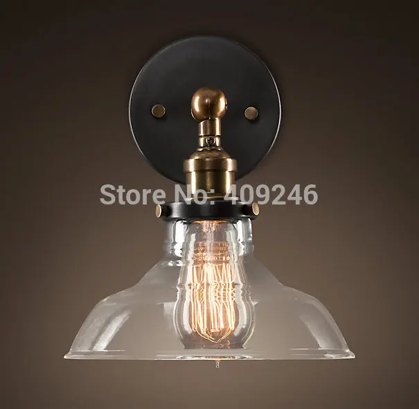 Industrial Edison Old Fashion Vintage Glass Wall Sconce Metal Base Cap For Cafe Bar Coffee Shop Club Bedroom Bedside
Industrial Edison Old Fashion Vintage Glass Wall Sconce Metal Base Cap For Cafe Bar Coffee Shop Club Bedroom Bedside