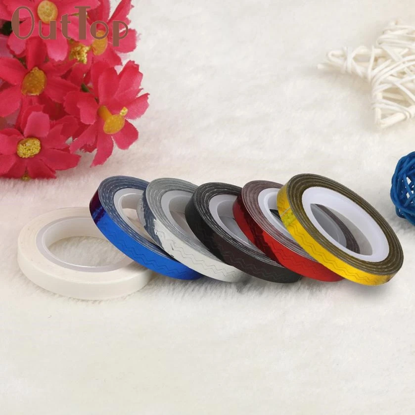 1 Roll Nail Rolls Striping Tape DIY 3D Nail Art Tips Decoration Stickers Self-adhesive feb7
1 Roll Nail Rolls Striping Tape DIY 3D Nail Art Tips Decoration Stickers Self-adhesive feb7
