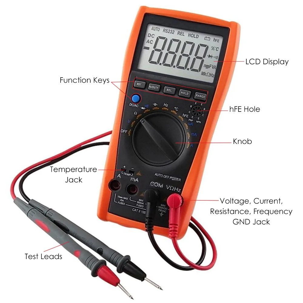 gain-express-gainexpress-Multimeter-VC-97-Parts