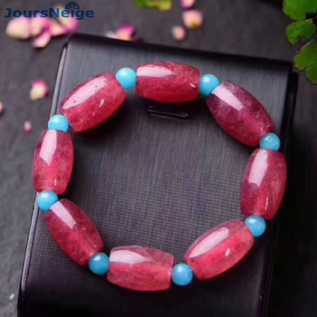 Wholesale Strawberry Natural Crystal Bracelets Bucket Beads Hand String Beauty for Women Single lap Bracelet Jewelry JoursNeige
Wholesale Strawberry Natural Crystal Bracelets Bucket Beads Hand String Beauty for Women Single lap Bracelet Jewelry JoursNeige