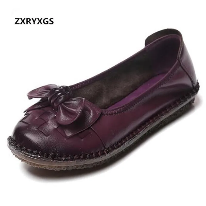 New Handmade Bow Real Leather Shoes Women Flat Shoes 2018 Large Size Non-slip Soft Comfortable Fashion Casual Shoes Women Flats
New Handmade Bow Real Leather Shoes Women Flat Shoes 2018 Large Size Non-slip Soft Comfortable Fashion Casual Shoes Women Flats