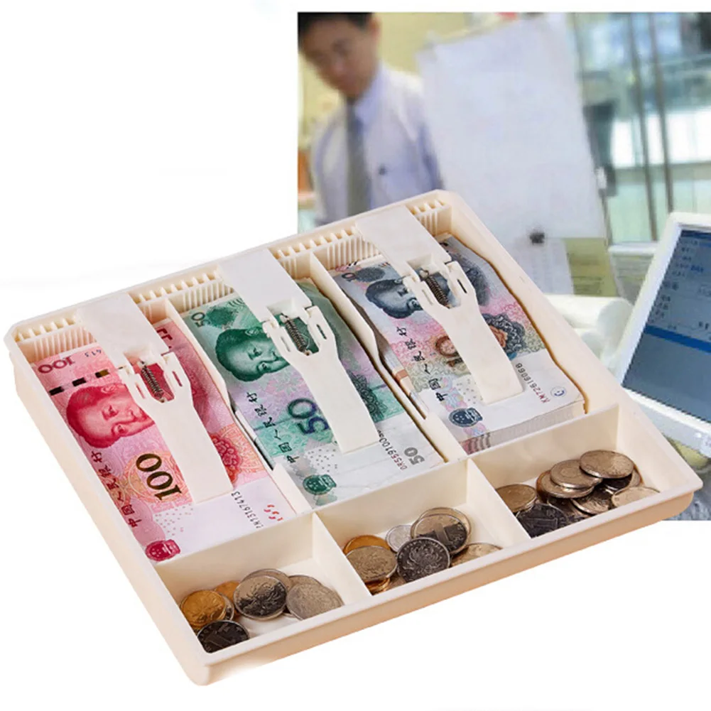 Durable 3 Grid Money Cash Coin Register Insert Tray Replacement Cashier Drawer Storage Cash Register Tray Box Classify Organizer
Durable 3 Grid Money Cash Coin Register Insert Tray Replacement Cashier Drawer Storage Cash Register Tray Box Classify Organizer