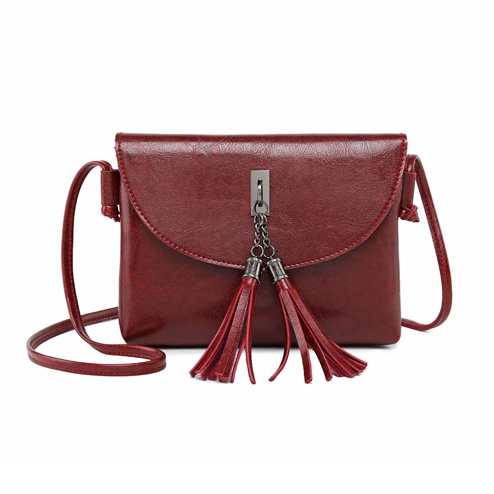 Hot Women Crossbody Bags Mini Stylish Tassel Decor Messenger Bags Shoulder Bag BVN66
Hot Women Crossbody Bags Mini Stylish Tassel Decor Messenger Bags Shoulder Bag BVN66