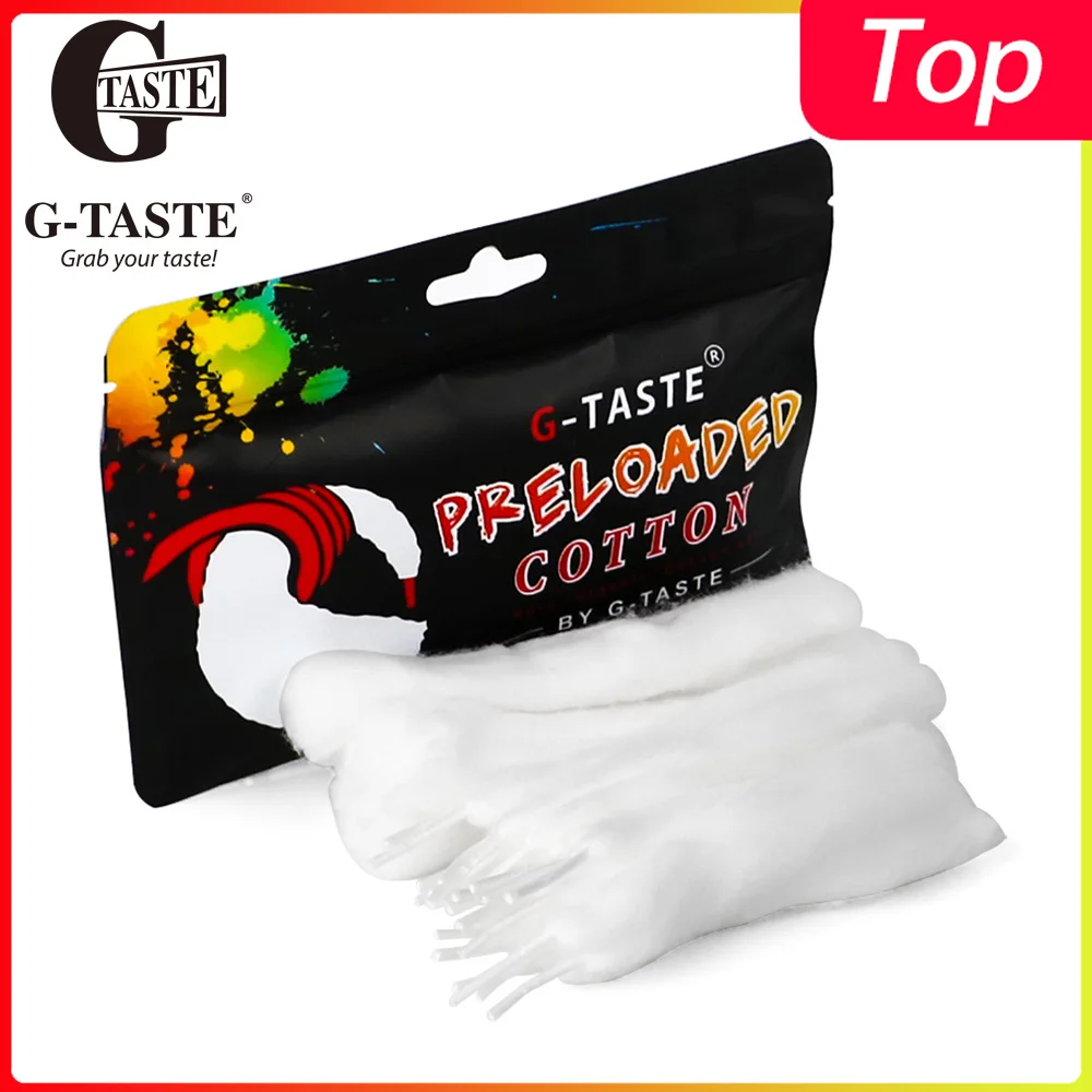 In stock E-Cigarette vape cotton G-taste preloaded cotton vape organic cotton for DIY atomizer VS Vapefly Firebolt Cotton
In stock E-Cigarette vape cotton G-taste preloaded cotton vape organic cotton for DIY atomizer VS Vapefly Firebolt Cotton