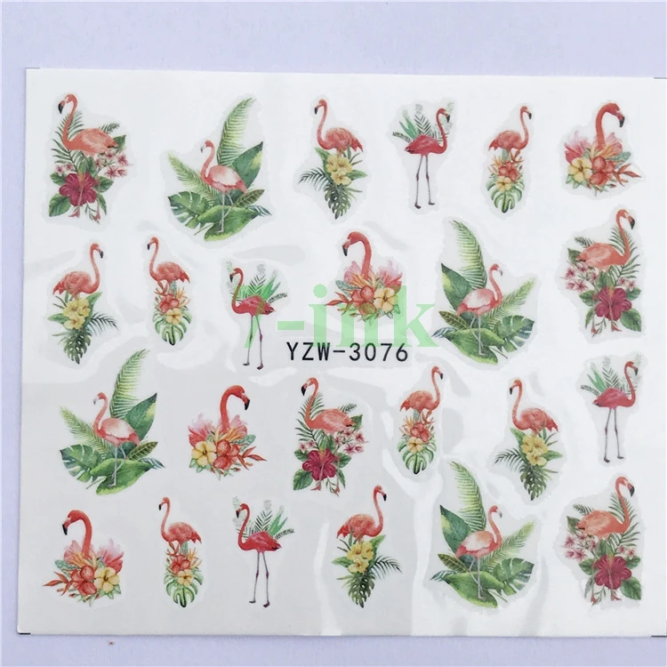 Water Transfer stickers for nail art Flamingo flower Leaves red Fingernails Decals Manicure Decor Nail Wraps Decals
Water Transfer stickers for nail art Flamingo flower Leaves red Fingernails Decals Manicure Decor Nail Wraps Decals