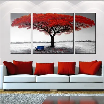 3 pcs abstract red tree oil painting on canvas large size modern landscape wall art for home decoration hand painted pictures
3 pcs abstract red tree oil painting on canvas large size modern landscape wall art for home decoration hand painted pictures
