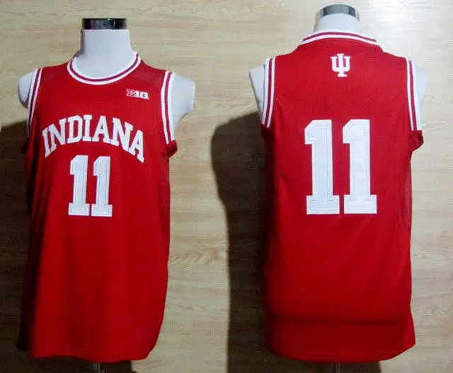 

Indiana Hoosiers 11 Isiah Thomas 40 Cody Zelle 4 Victor Oladipo Top quality Stitched Basketball Jersey Embroidery Size XXS-XXL