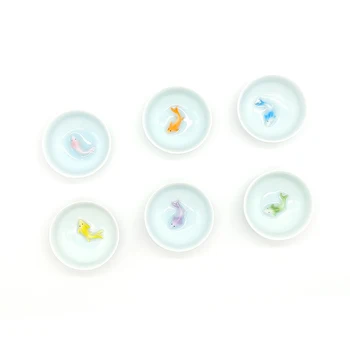 6pcs Celadon Colorful carp China tea set,Kung Fu Tea Cup Set Crackle Glaze Travel Tea Cup Bowl Chinese Porcelain Teacup Set
6pcs Celadon Colorful carp China tea set,Kung Fu Tea Cup Set Crackle Glaze Travel Tea Cup Bowl Chinese Porcelain Teacup Set