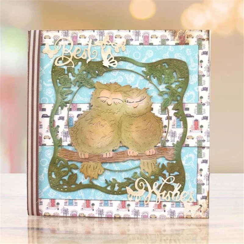Owl Animal Background Frame Metal Cutting Dies for Scrapbooking New 2019 Craft Die Cuts Card Making Embossing DIY
Owl Animal Background Frame Metal Cutting Dies for Scrapbooking New 2019 Craft Die Cuts Card Making Embossing DIY