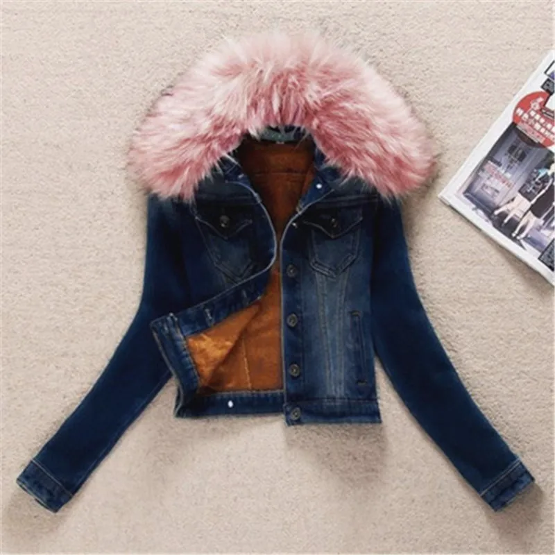 2018 Coat Women Clothing Korean Plus Size 3xl Cotton Wool Denim Jacket Blue Warm Winter Sleeve Short Jacket Vestidos ZY3442
2018 Coat Women Clothing Korean Plus Size 3xl Cotton Wool Denim Jacket Blue Warm Winter Sleeve Short Jacket Vestidos ZY3442