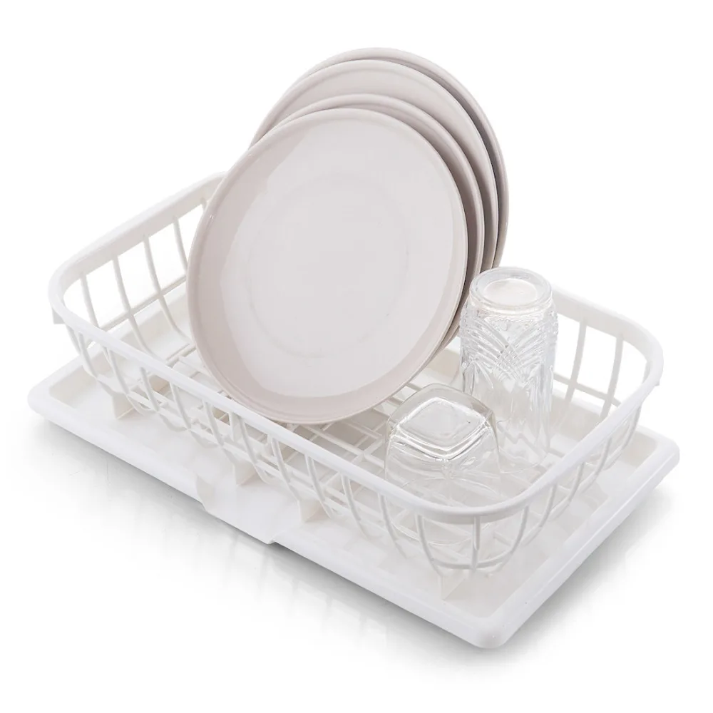 ANHO Dish Rack Kitchen Sink Plate Drying storage Basket Plastic Washing Fruits Holder with Tray Drain Bowl Cup Organization Home
ANHO Dish Rack Kitchen Sink Plate Drying storage Basket Plastic Washing Fruits Holder with Tray Drain Bowl Cup Organization Home