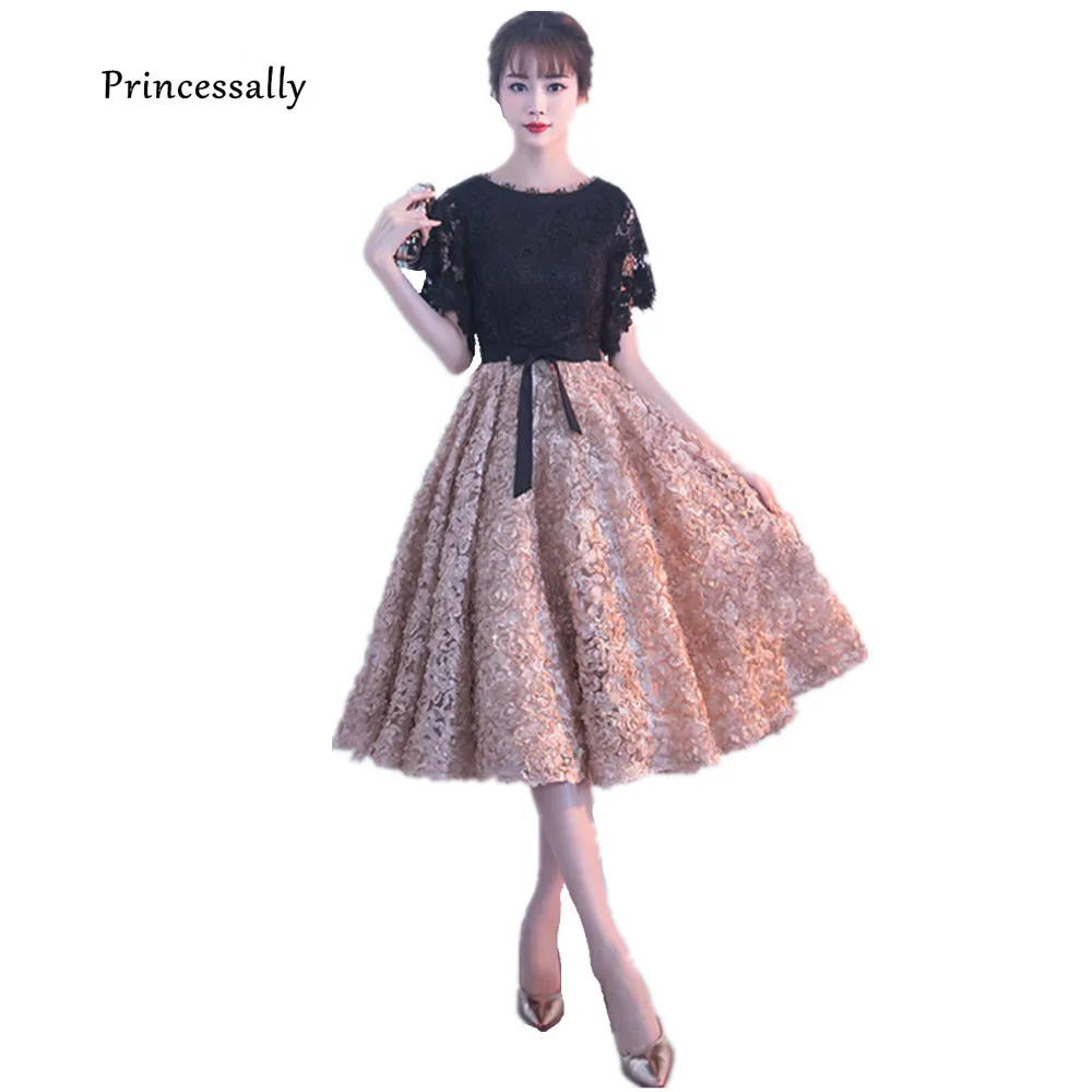 Robe De Soriee New Short Prom Dresses A-line Contrast Color Formal Gown Elegant Women Occasion Party Dresses Vestido De Festa
Robe De Soriee New Short Prom Dresses A-line Contrast Color Formal Gown Elegant Women Occasion Party Dresses Vestido De Festa