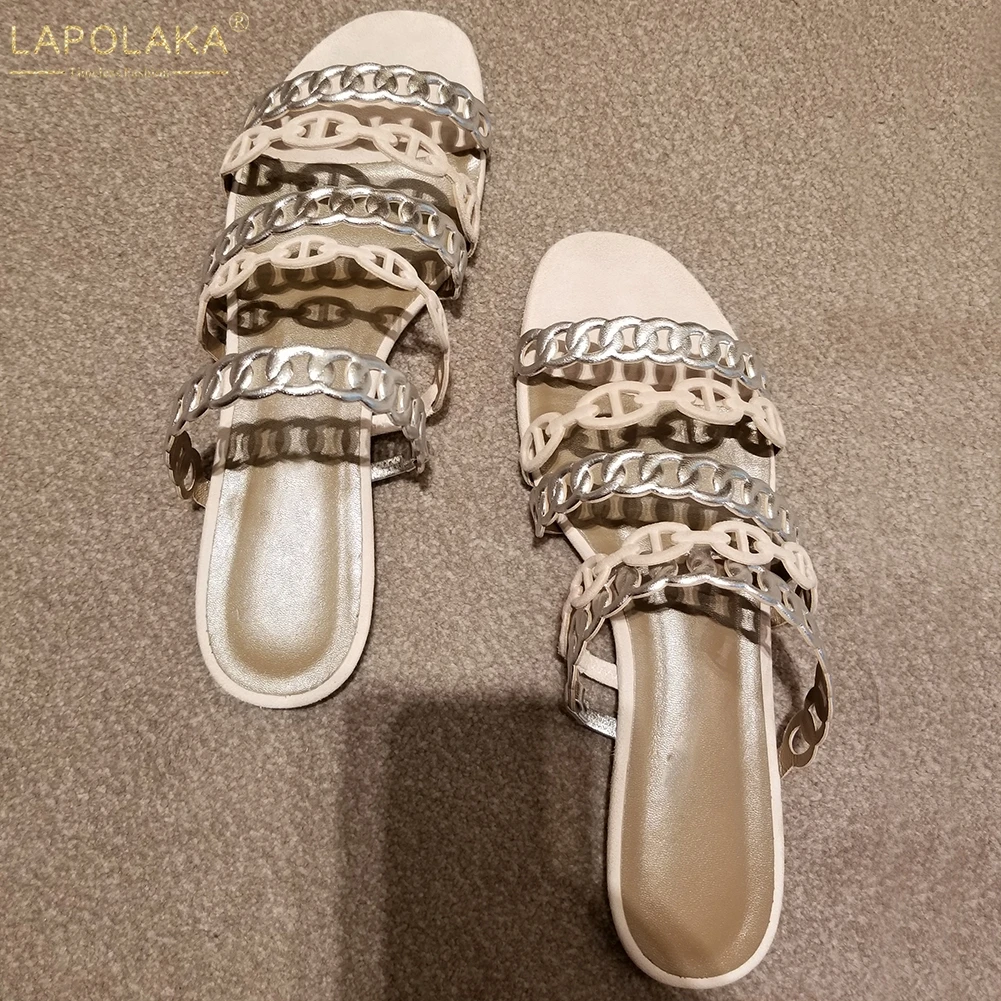 Lapolaka 2019 brand design Luxury comfortable full genuine leather beach vacation women shoes woman summer slippers flip&flops
Lapolaka 2019 brand design Luxury comfortable full genuine leather beach vacation women shoes woman summer slippers flip&flops