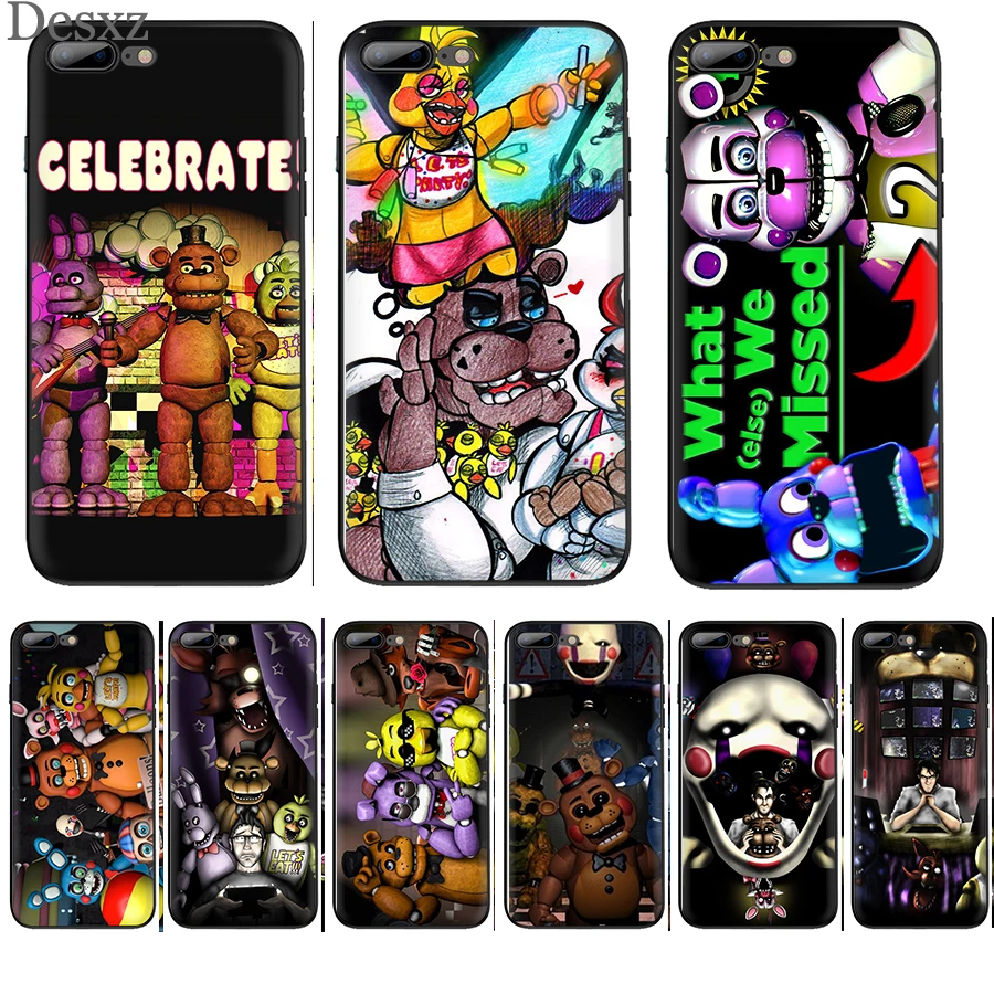 Five Nights At freddy's Fnaf Freddy Cover Phone Case for iPhone 8 7 6 6S Plus iPhone 11 Pro X XS XR MAX 5 5S SECover
Five Nights At freddy's Fnaf Freddy Cover Phone Case for iPhone 8 7 6 6S Plus iPhone 11 Pro X XS XR MAX 5 5S SECover