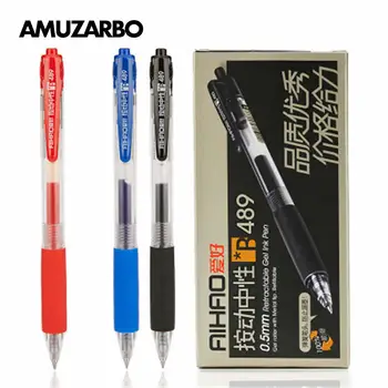 fashion simple gel pen with pen cap large capacity carbon 0.5mm Imported nib highend pen Smooth writing school Office stationery
fashion simple gel pen with pen cap large capacity carbon 0.5mm Imported nib highend pen Smooth writing school Office stationery