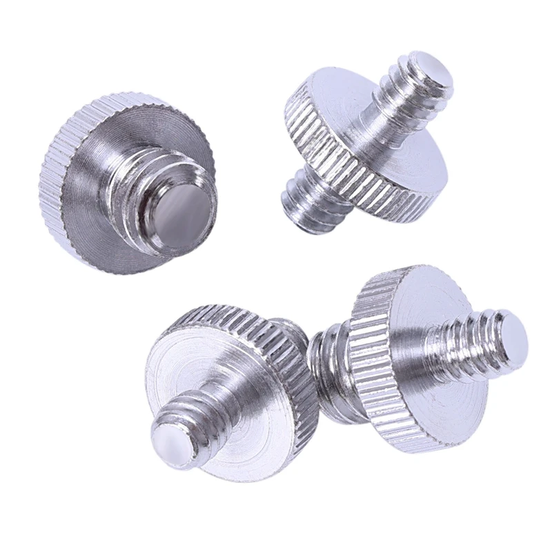 HOT-Camera Screw Adapter 1/4 inch Male to 1/4 inch Male Screw 1/4 Male to 3/8 Male Tripod Screw Adapter Converter Camera/Tripo 
HOT-Camera Screw Adapter 1/4 inch Male to 1/4 inch Male Screw 1/4 Male to 3/8 Male Tripod Screw Adapter Converter Camera/Tripo