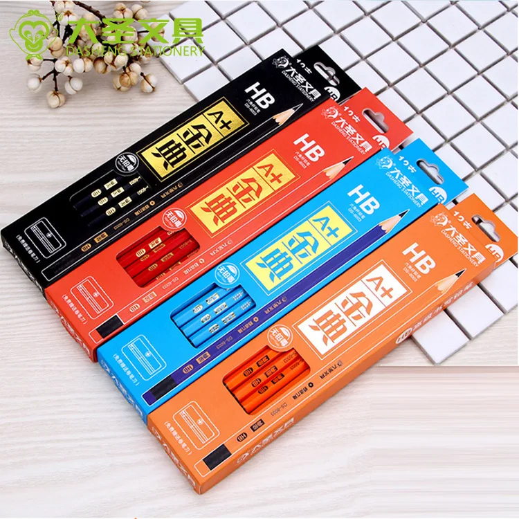 12pcs/set Pre-sharpened HB Pencils with Sharpener Eraser Top Hexagonal Wooden Pencil for Kids School Office Supplies
12pcs/set Pre-sharpened HB Pencils with Sharpener Eraser Top Hexagonal Wooden Pencil for Kids School Office Supplies