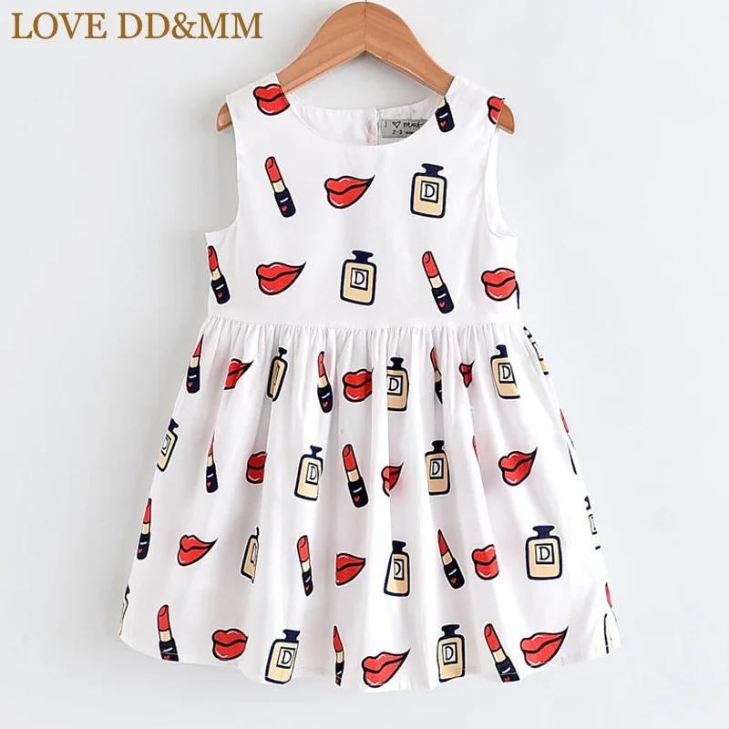 LOVE DD&MM Girls Dresses 2019 Summer New Children's Wear Girls Fashion Full Printed Lips Lipstick Backless Princess Vest Dress
LOVE DD&MM Girls Dresses 2019 Summer New Children's Wear Girls Fashion Full Printed Lips Lipstick Backless Princess Vest Dress
