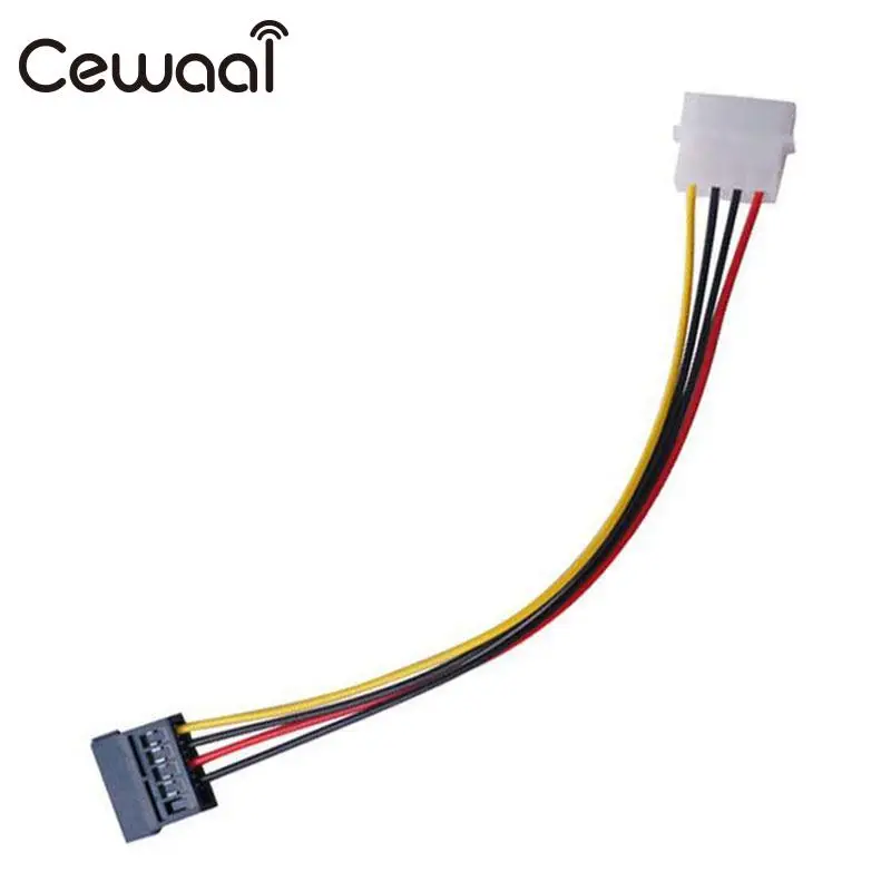 CEWAAL Power Adapter Cable Line Wire Drive Converter Connecting SATA power cord tilt 4-pin IDE 20CM
CEWAAL Power Adapter Cable Line Wire Drive Converter Connecting SATA power cord tilt 4-pin IDE 20CM