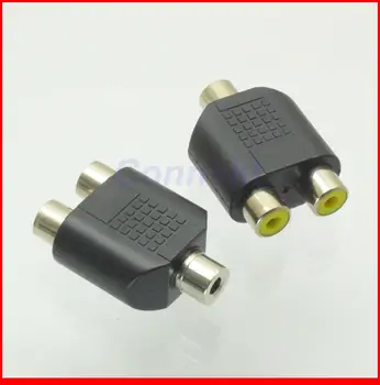20pc 3.5mm 1/8" Stereo female jack ~ dual RCA female Y Splitter Audio adapter TRS
20pc 3.5mm 1/8" Stereo female jack ~ dual RCA female Y Splitter Audio adapter TRS