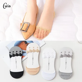 Summer women girl Silica Gel Lace Boat Socks Invisible Cotton Sole Non-slip Antiskid Slippers Anti-Slip Sock 1pair=2pcs ws193
Summer women girl Silica Gel Lace Boat Socks Invisible Cotton Sole Non-slip Antiskid Slippers Anti-Slip Sock 1pair=2pcs ws193