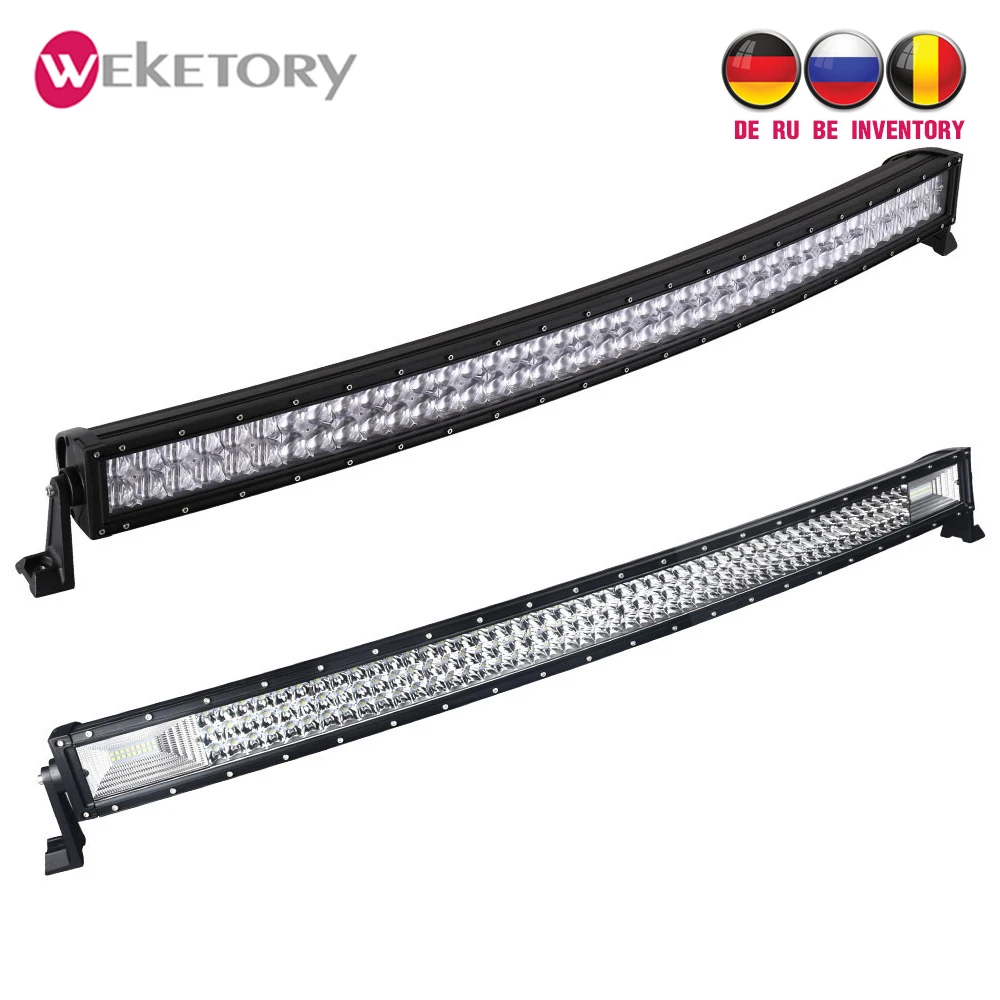 weketory 42 inch 5D Curved LED Work Light Bar for Tractor Boat OffRoad 4WD 4x4 Truck SUV ATV Spot Flood Combo Beam 12V 24v
weketory 42 inch 5D Curved LED Work Light Bar for Tractor Boat OffRoad 4WD 4x4 Truck SUV ATV Spot Flood Combo Beam 12V 24v