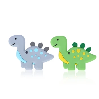 Cute Dinosaur Teethers Pendant Safe Toddler Baby Accessory BPA Free Silicone Chew Toys Kids Teething Toys
Cute Dinosaur Teethers Pendant Safe Toddler Baby Accessory BPA Free Silicone Chew Toys Kids Teething Toys