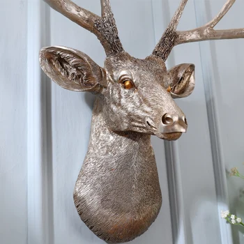 European animal head hanging wall murals three-dimensional wall decoration wall hangings pendant deer background
European animal head hanging wall murals three-dimensional wall decoration wall hangings pendant deer background