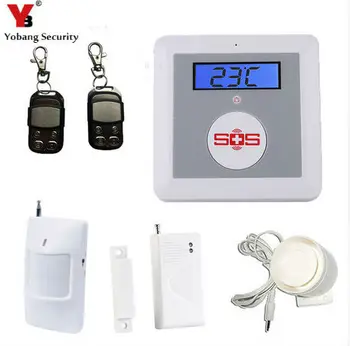 YobangSecurity Home Security Wireless Burglar Alarm GSM SMS Senior Telecare SOS Wireless PIR Door Smoke Detector For Elder Care
YobangSecurity Home Security Wireless Burglar Alarm GSM SMS Senior Telecare SOS Wireless PIR Door Smoke Detector For Elder Care