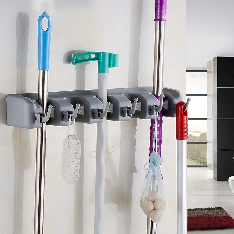Bathroom Mop Storage Holder Multifunction Broom Cleaning Tools Hook Rack Home Accessories Supplies Gear Items Stuff
Bathroom Mop Storage Holder Multifunction Broom Cleaning Tools Hook Rack Home Accessories Supplies Gear Items Stuff
